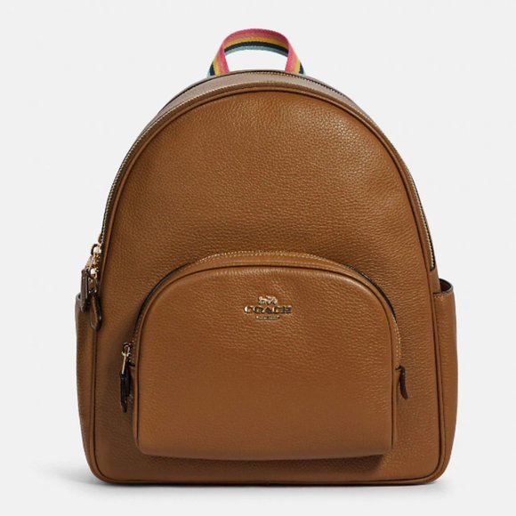 Coach Handbags - COACH Brown Backpack Medium NWT